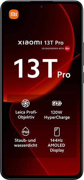 Xiaomi 13T Pro mit Allnet Flatrate