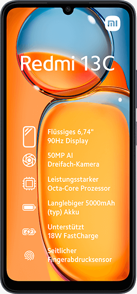 Xiaomi Redmi 13C mit Allnet Flatrate